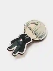 Значок деревянный по аниме "Юри на льду" (Yuri on Ice)