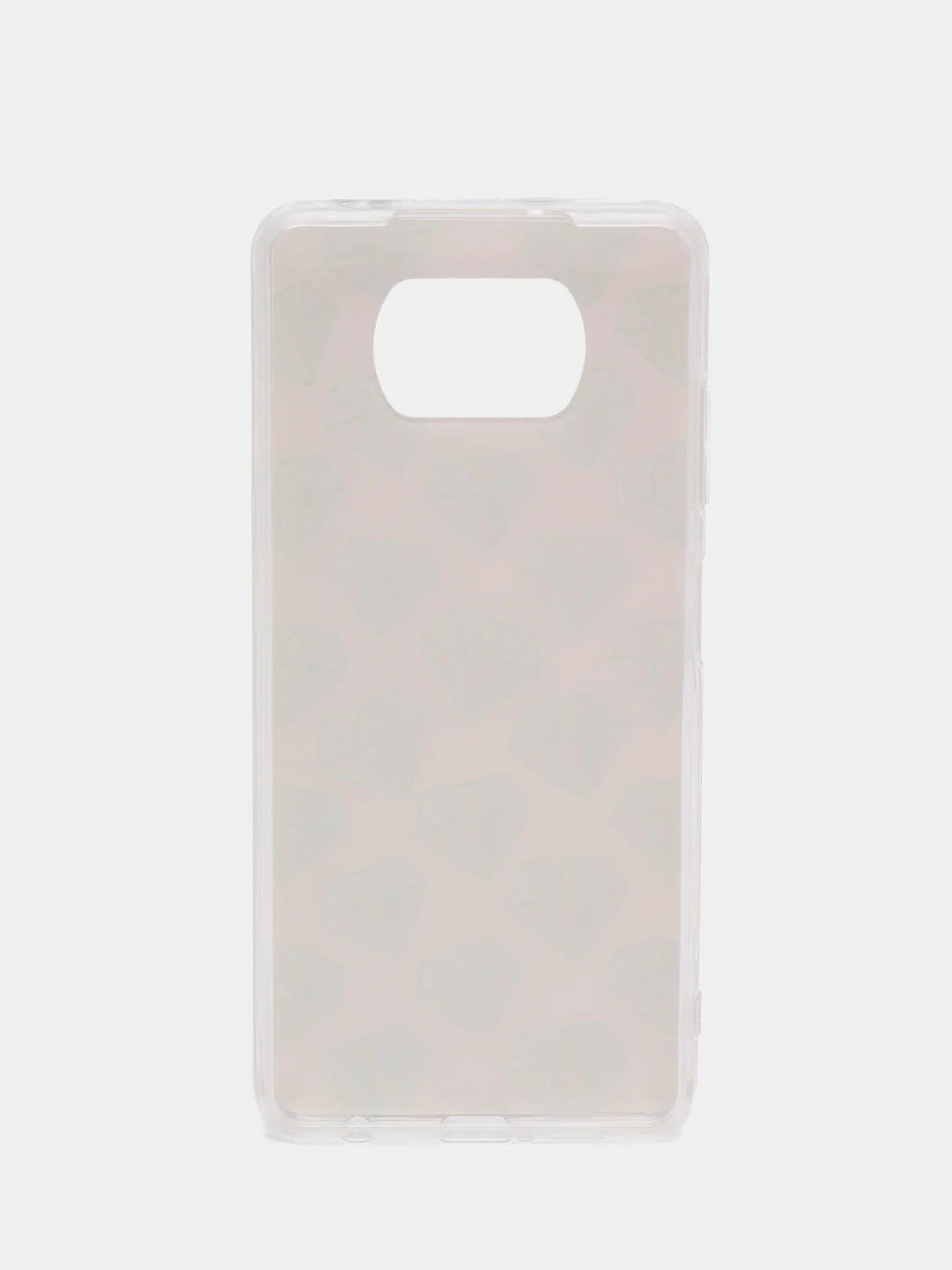 Коралловый меланж чехол силиконовый для Xiaomi Poco X3 NFC/ Poco X3 Pro (Сяоми Поко Х3 Про), с рисунком