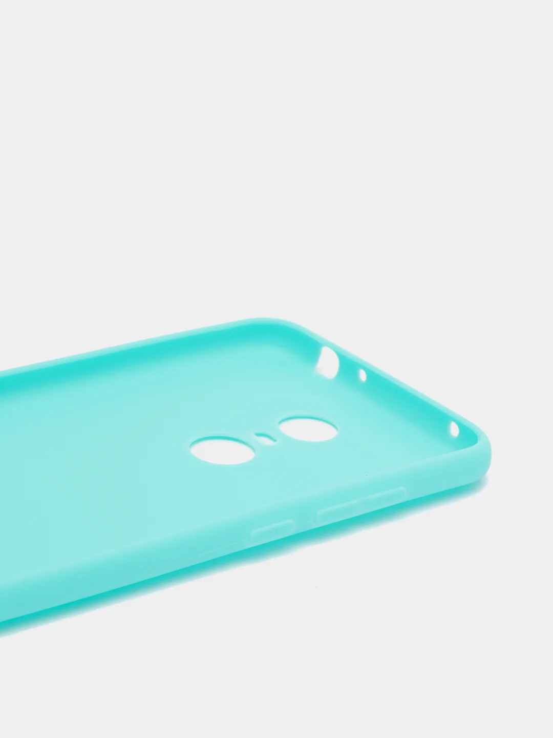 Бирюзовый чехол для Xiaomi Redmi 5 Plus (Сяоми Редми 5 Плюс), силиконовый, цветной, матовый