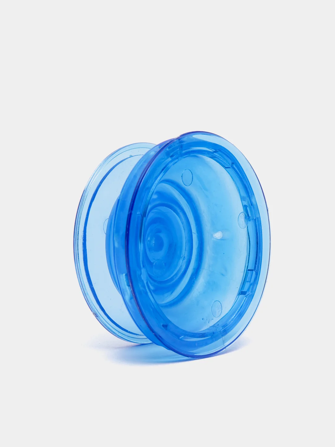 Синий держатель для телефона прозрачный Попсокет PopSocket