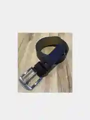 Угольный ремень мужской классический