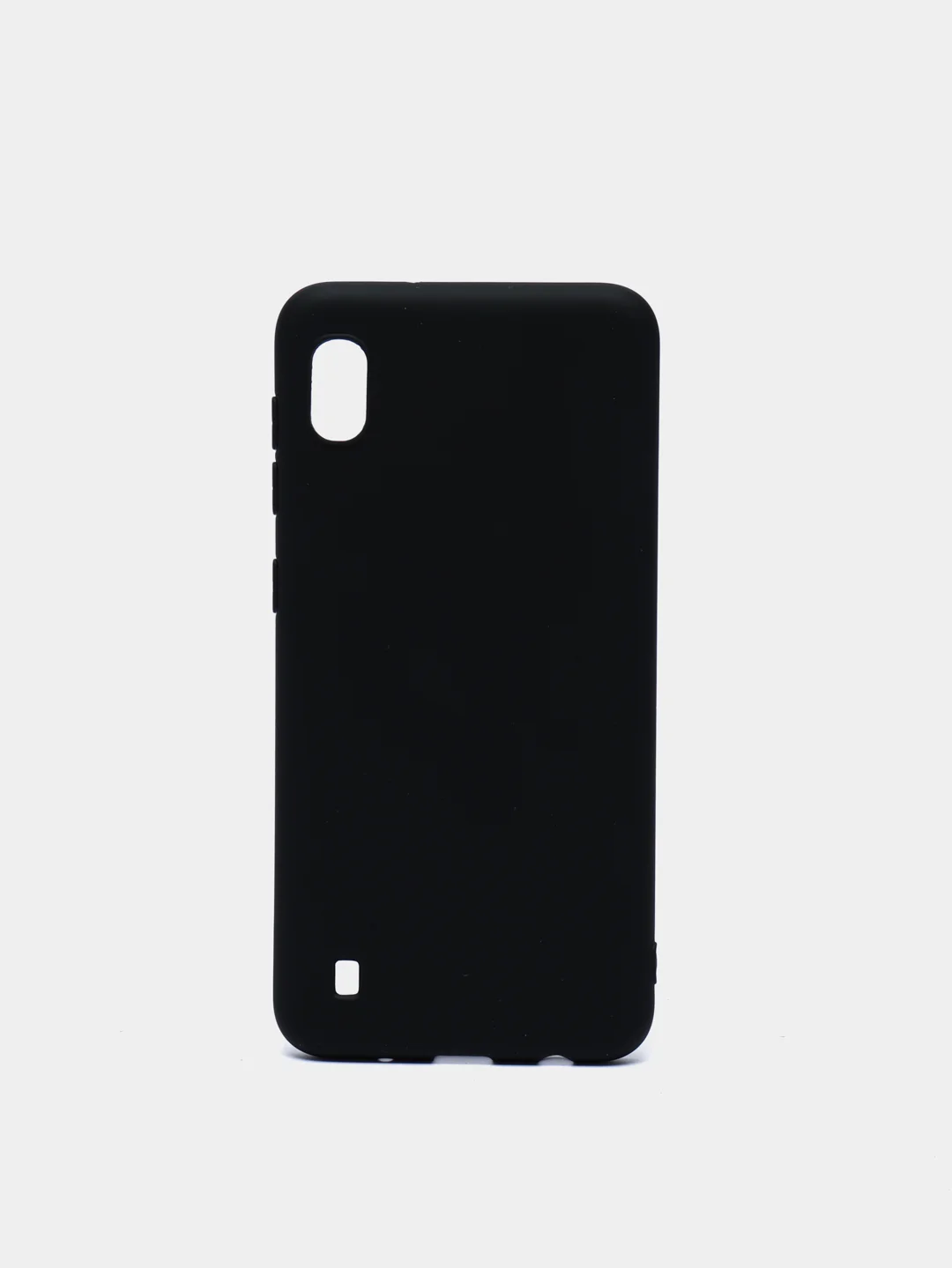 Черный чехол Samsung Galaxy A10, силиконовый
