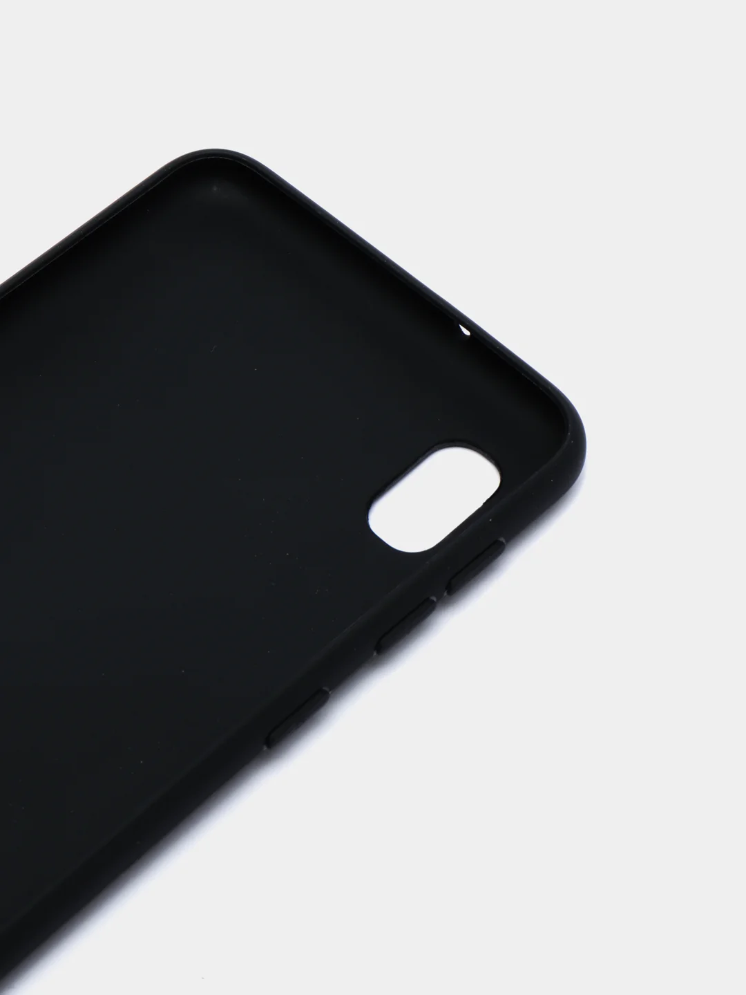 Черный чехол Samsung Galaxy A10, силиконовый