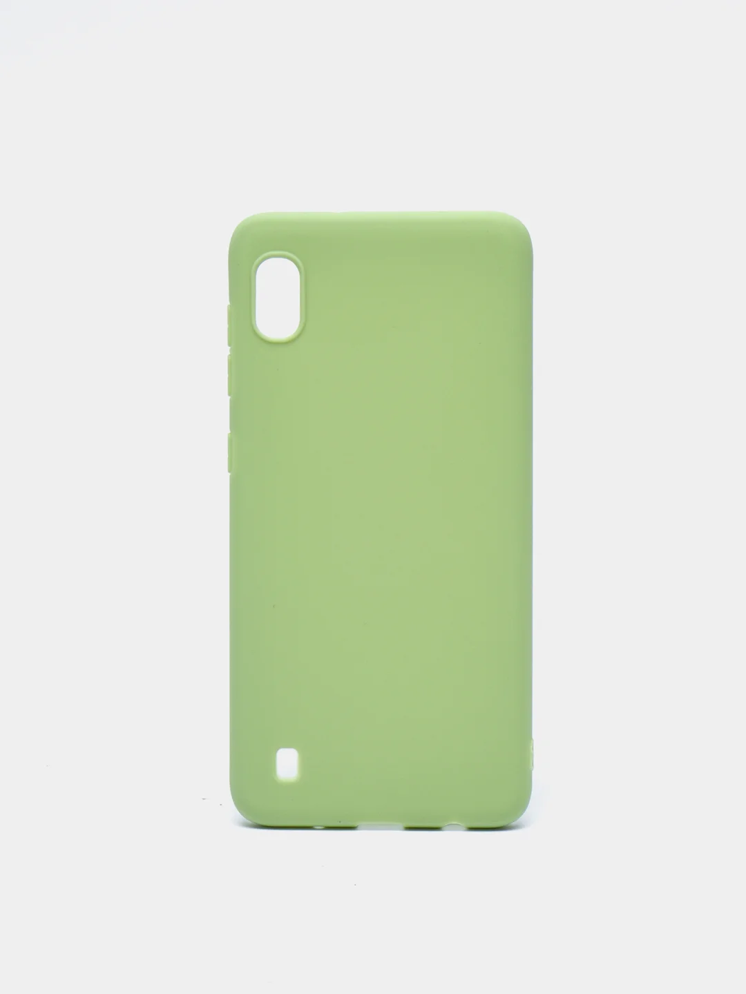 Оливковый чехол Samsung Galaxy A10, силиконовый