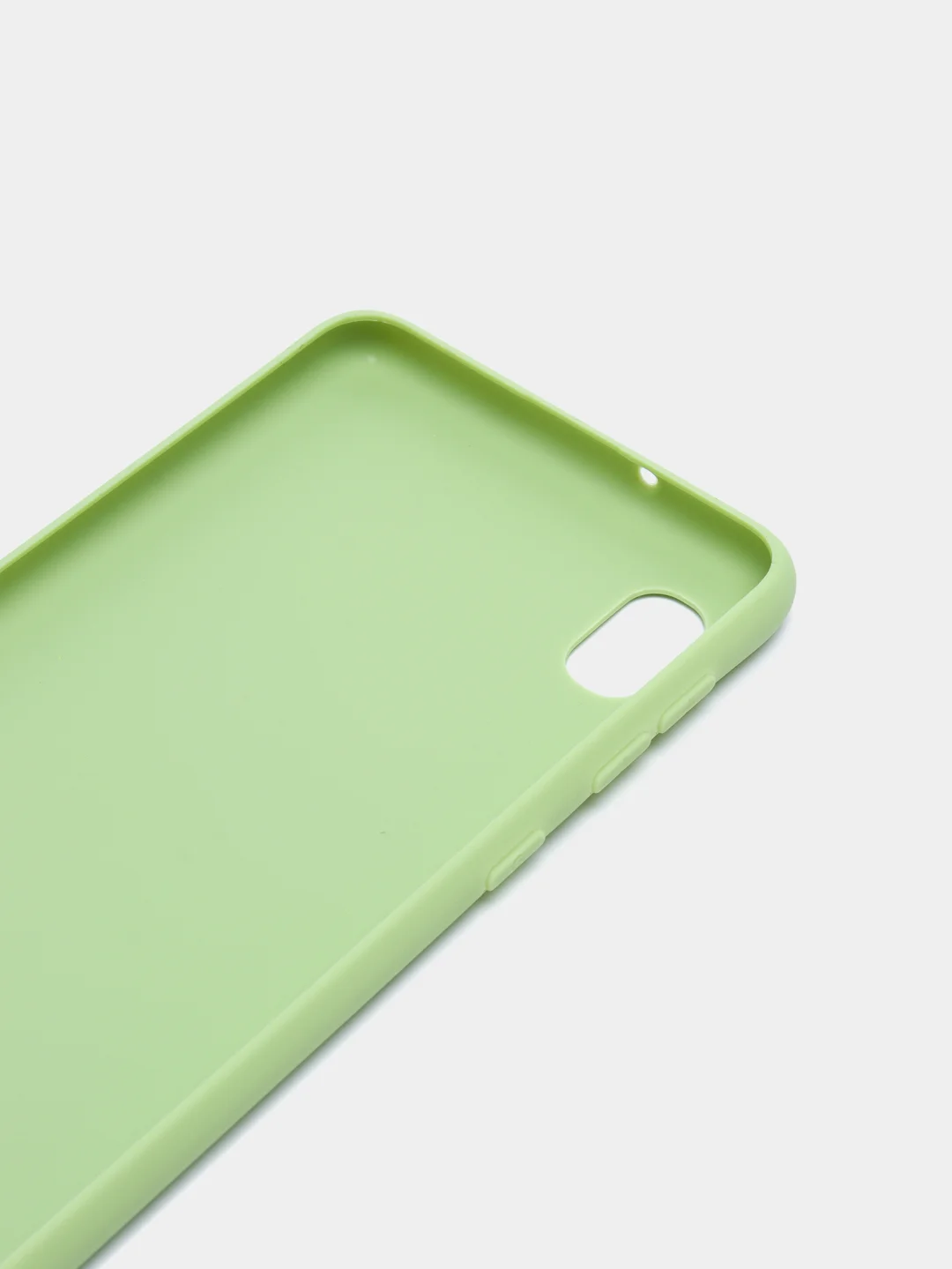 Оливковый чехол Samsung Galaxy A10, силиконовый