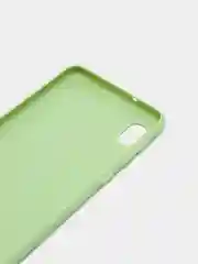 Оливковый чехол Samsung Galaxy A10, силиконовый