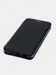 Черный чехол книжка для Samsung Galaxy S20 FE, S20FE с функцией подставки