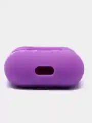 Фиолетовый чехол для наушников Apple Airpods 1 и 2 силиконовый