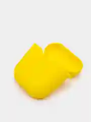 Желтый чехол для наушников AirPods 1, 2, TWS i9s, i10, i12, i13, i14, i15, i100