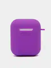 Фиолетовый чехол для наушников AirPods 1, 2, TWS i9s, i10, i12, i13, i14, i15, i100