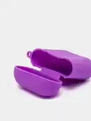 Фиолетовый чехол для наушников AirPods 1, 2, TWS i9s, i10, i12, i13, i14, i15, i100