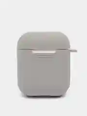 Серый чехол для наушников AirPods 1, 2, TWS i9s, i10, i12, i13, i14, i15, i100