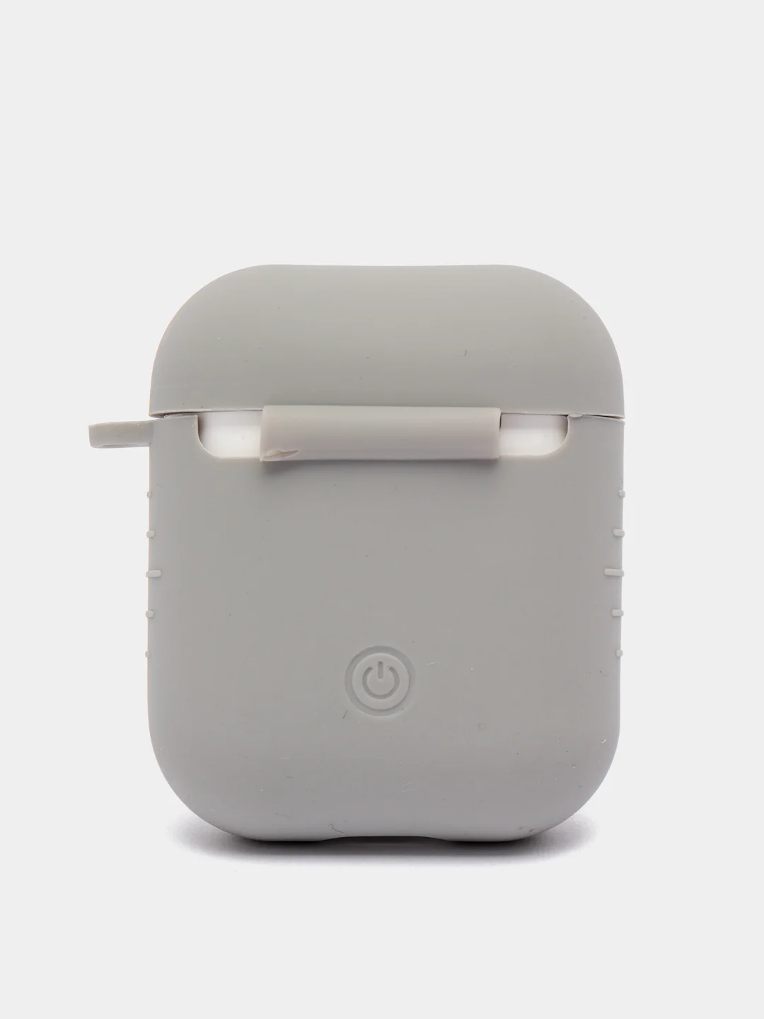 Серый чехол для наушников AirPods 1, 2, TWS i9s, i10, i12, i13, i14, i15, i100