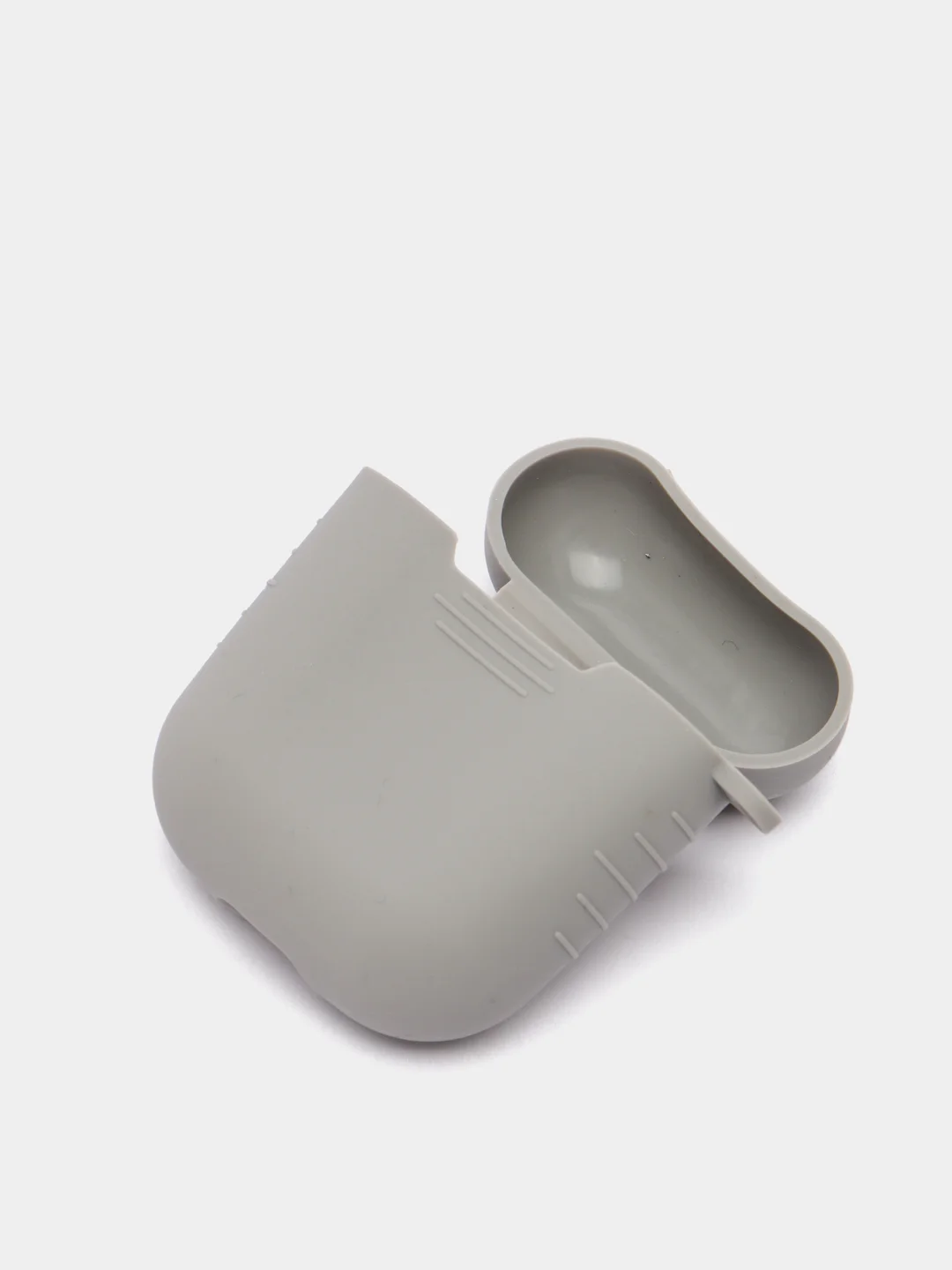 Серый чехол для наушников AirPods 1, 2, TWS i9s, i10, i12, i13, i14, i15, i100