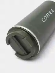 Белый термокружка Coffee / для кофе и чая / автомобильная / 510 мл