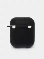 Черный чехол для наушников AirPods 1, 2, TWS i9s, i10, i12, i13, i14, i15, i100