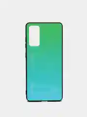 Бирюзовый чехол градиент Samsung S20 FE