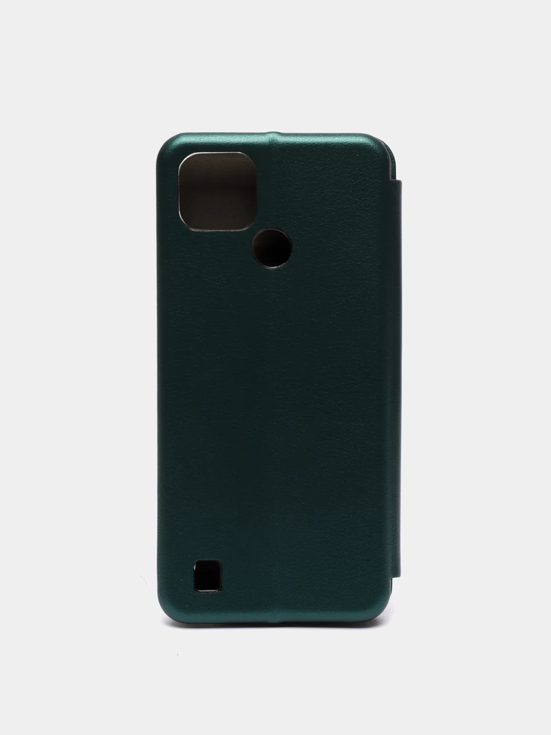 Зеленый чехол-книжка для Realme C21 / C21Y