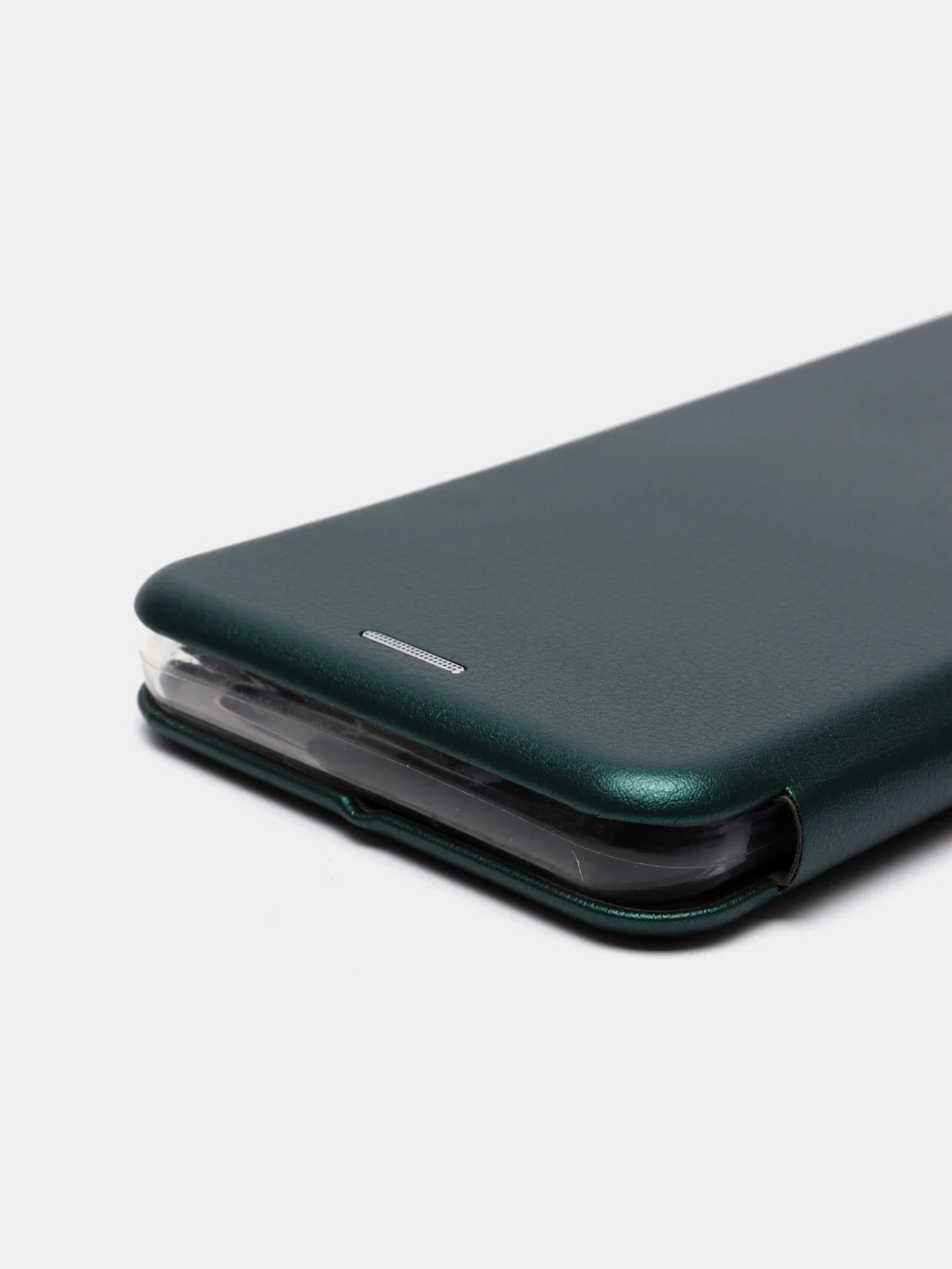 Зеленый чехол-книжка для Realme C21 / C21Y
