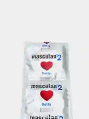 Презервативы Masculan 2 Classic с пупырышками, 3 штуки