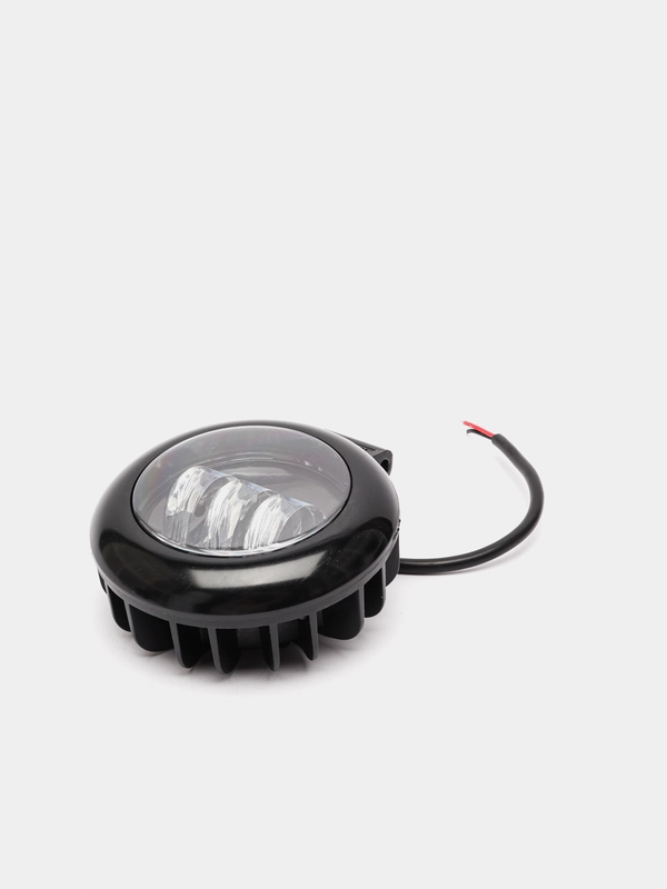 Светодиодная фара LED 30RBLACK, круглая, 12V
