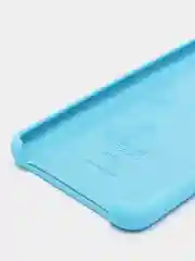 Голубой чехол силиконовый Silicone Cover Case для Samsung Galaxy A20S, A60, M40