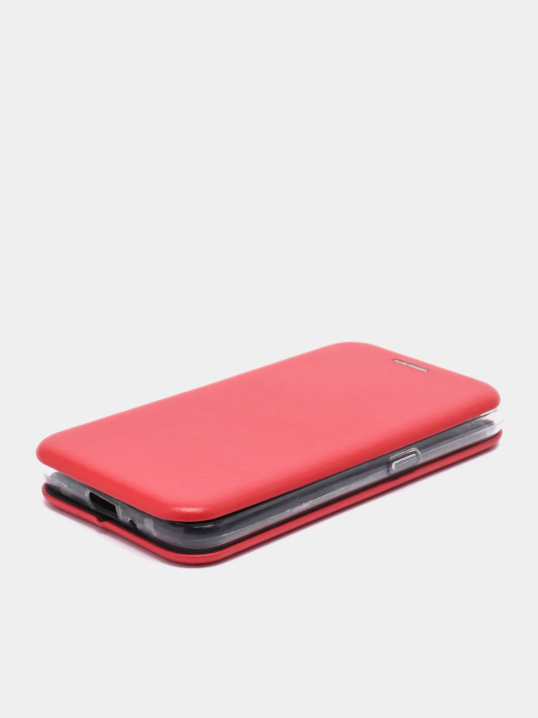 Красный чехол книжка для Samsung J1 2016, Самсунг