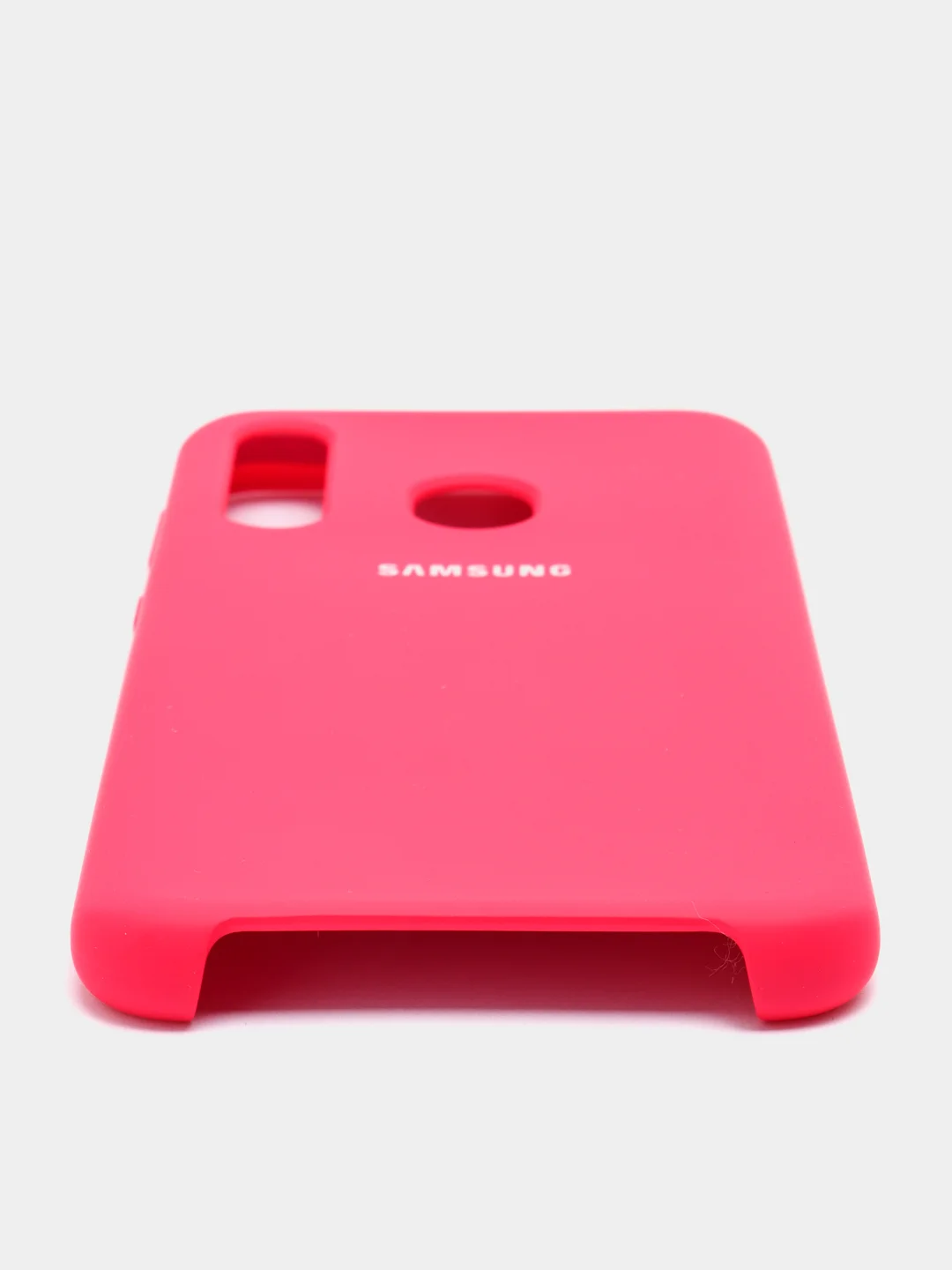 Алый чехол силиконовый Silicone Cover Case для Samsung Galaxy A20S, A60, M40
