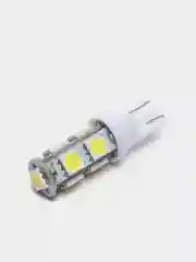Белый светодиодные Габаритные LED лампы огни W5W T10 Лампочки габариты/огонь/салон/подсветка