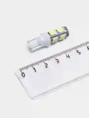 Белый светодиодные Габаритные LED лампы огни W5W T10 Лампочки габариты/огонь/салон/подсветка