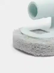 Конфетный скрабирующая губка с ручкой для мытья посуды уборки