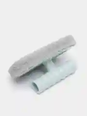 Конфетный скрабирующая губка с ручкой для мытья посуды уборки