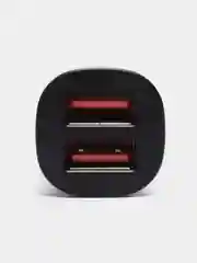 Черный автомобильное зарядное устройство Baseus Premium Square metal A+A (2хUSB, 30W, QC3.0)