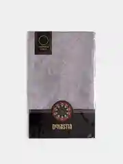 Скатерть DeNASTIA D180см, жаккард, цвет серый (эффект потёртости)