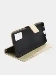 Золотой чехол-книжка для Samsung Galaxy S20 FE