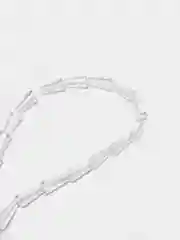 Прозрачный бусины стеклянные, форма конус