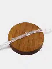 Прозрачный бусины стеклянные, форма конус