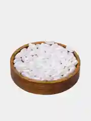 Белый бусины в форме риса 4х8 мм.