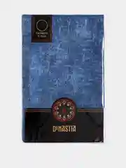 Скатерть DeNASTIA D180 см, жаккард, цвет синий, эффект потёртости