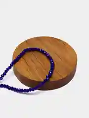 Синий бусины с гранями, 2 мм, стеклянные, матовые