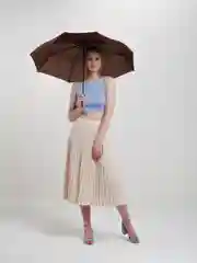 Зеленый зонт автоматический, складной, унисекс. Разные цвета