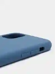 Синий меланж чехол на iPhone 7 Plus, 8 Plus, X, XS, XR, 11, 11 Pro Max, 12 Pro, Pro Max