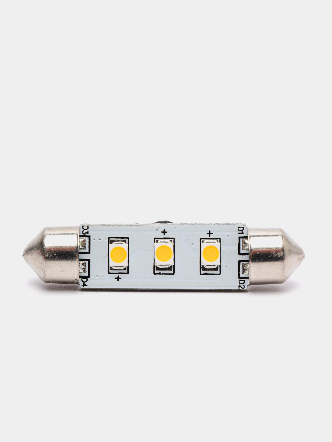 Автолампа салонная СВЕТОДИОДНАЯ C5W (10-30V, 3 LED 2835)