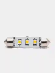 Автолампа салонная СВЕТОДИОДНАЯ C5W (10-30V, 3 LED 2835)