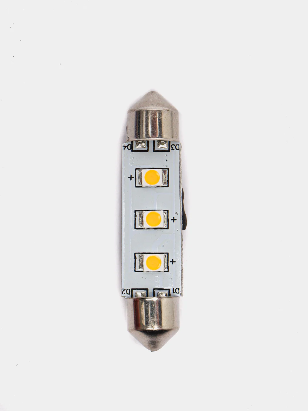 Автолампа салонная СВЕТОДИОДНАЯ C5W (10-30V, 3 LED 2835)