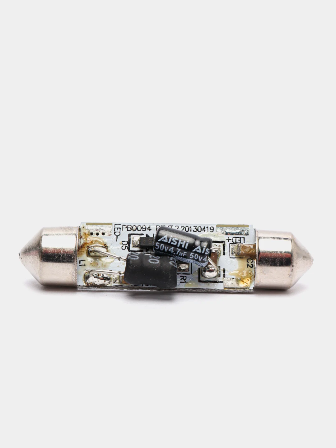 Автолампа салонная СВЕТОДИОДНАЯ C5W (10-30V, 3 LED 2835)