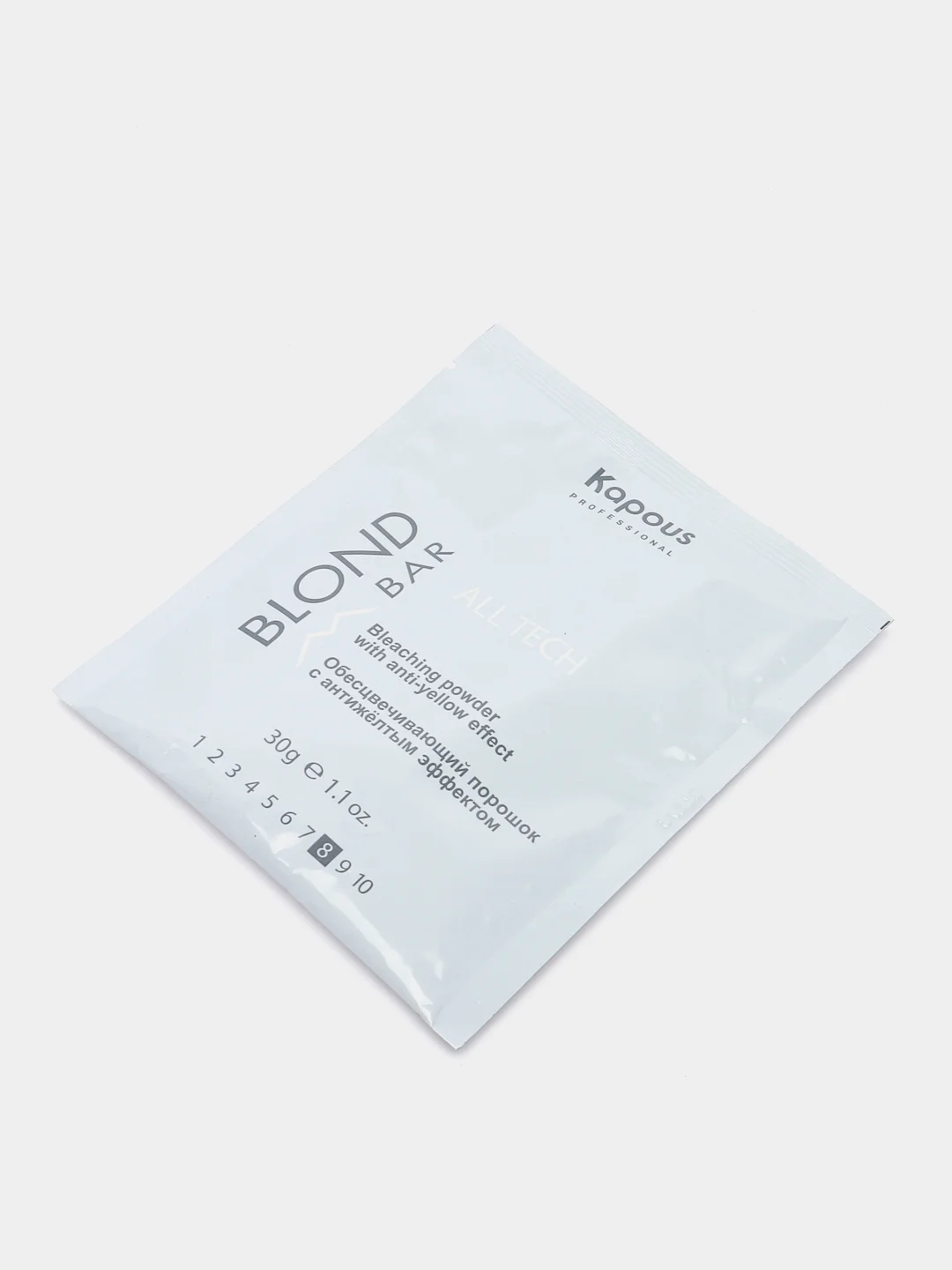 Kapous Порошок обесцвечивающий "All tech" Blond Bar с антижелтым эффектом, 30гр