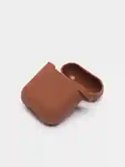 Коричневый чехол для наушников Apple AirPods 1, 2, TWS i9s, i10, i12, i13, i14, i15, i100