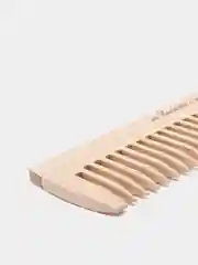 Прозрачный расческа деревянная