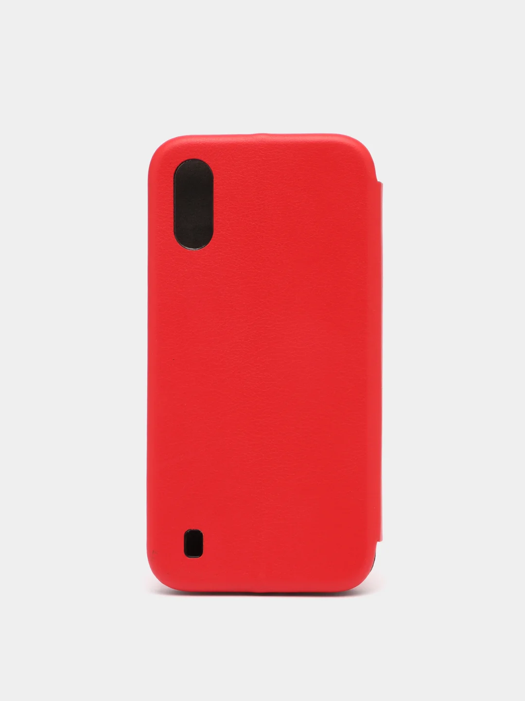 Красный чехол книжка для Samsung Galaxy A01, Самсунг А01